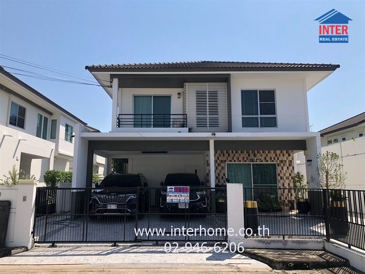 บ้านเดี่ยว 2 ชั้น 61 ตร.ว. หมู่บ้านสีวลีบางนา ถนนวงแหวนกาญจนาภิเษก ถนนบางนา-ตราด บางพลี สมุทรปราการ