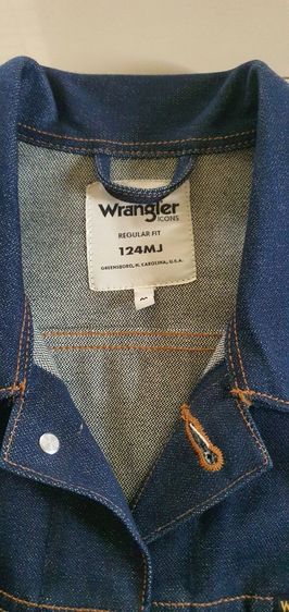 jacket wrangler 124MJ size M  รูปที่ 5