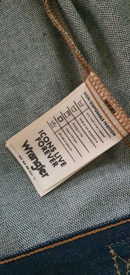 jacket wrangler 124MJ size M  รูปที่ 6