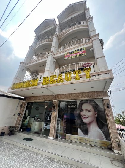 ขายอาคารพาณิชย์2คูหา 4ชั้น 50ตรว. ห้องหัวมุมปากทางรถไฟพัทยา ซอยบุญสัมพันธุ์ ทำเลดี