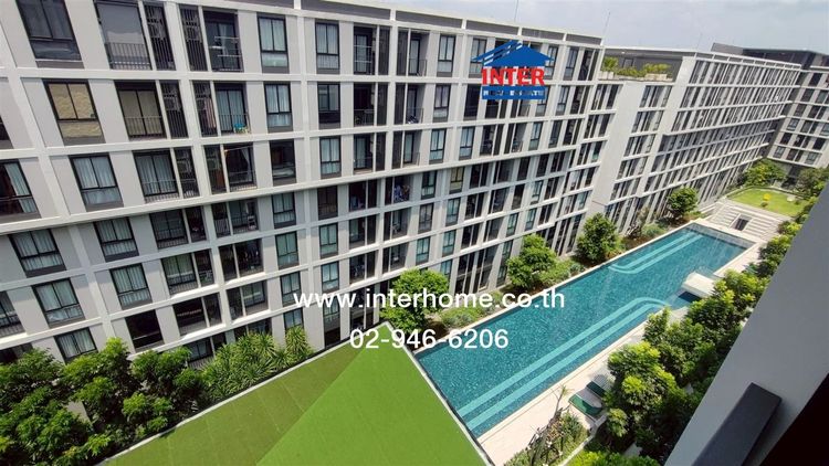 คอนโดมิเนียม 30.68 ตร.ม. นิวครอส คูคต สเตชัน ตึกC ติดสถานีรถไฟฟ้าสายสีเขียวคูคต ถนนลำลูกกา ถนนพหลโยธิน ลำลูกกา ปทุมธานี