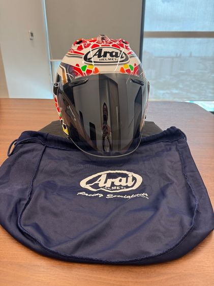 ขายหมวกกันน็อคครึ่งใบ arai vz-ram Nakagami ของแท้100เปอร์เซนต์ จากญี่ปุ่น 🇯🇵✨ รูปที่ 3