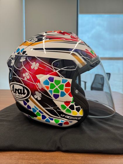 ขายหมวกกันน็อคครึ่งใบ arai vz-ram Nakagami ของแท้100เปอร์เซนต์ จากญี่ปุ่น 🇯🇵✨