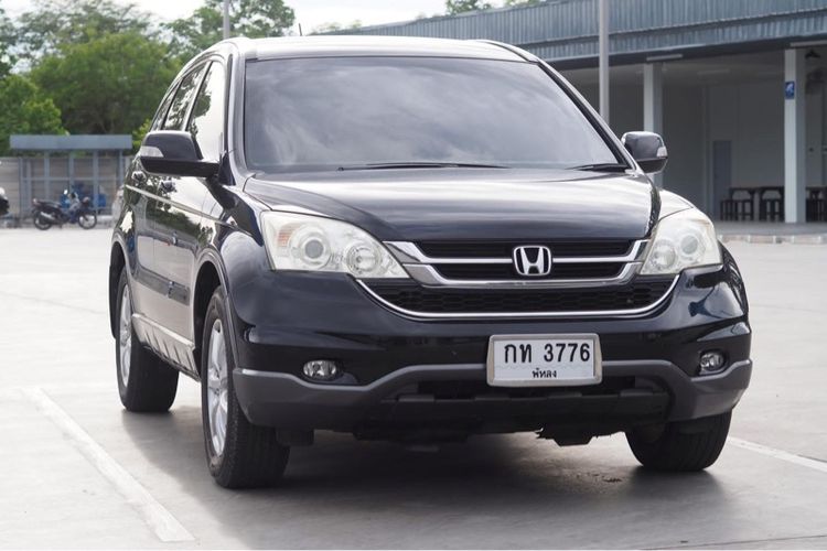 Honda CR-V 2009 2.0 E 4WD Utility-car เบนซิน ไม่ติดแก๊ส เกียร์อัตโนมัติ ดำ รูปที่ 2