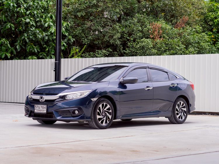 Honda Civic 2016 1.8 EL i-VTEC Sedan เบนซิน ไม่ติดแก๊ส เกียร์อัตโนมัติ น้ำเงิน รูปที่ 3