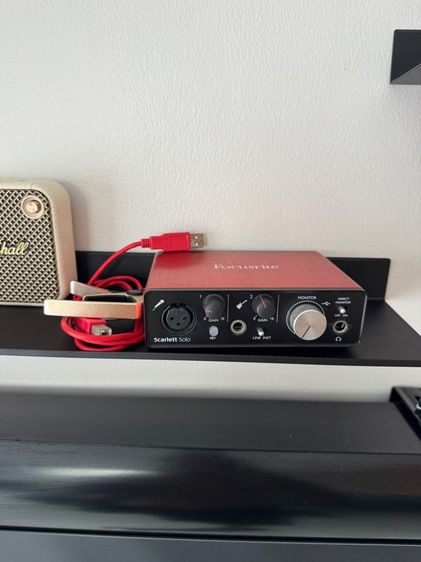 ออดิโอ อินเตอร์เฟส Focusrite Scarlett Solo (2nd Gen) รูปที่ 2