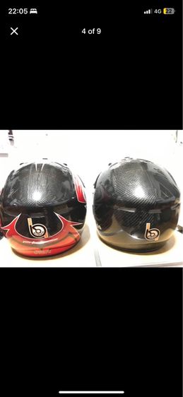 หมวกโมโตครอส bilmola คาร์บอนเคฟล่า รูปที่ 4