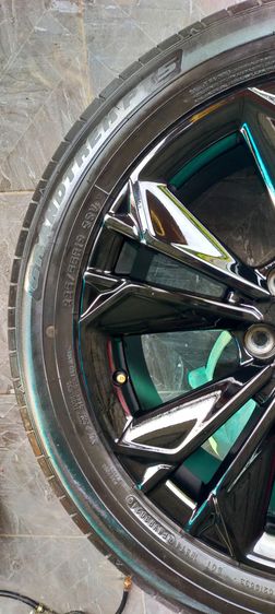 แม็กฮอนด้า ขอบ19 สีอบpowder coat พร้อมยางดันลอป 225 55 19 ปี24 ยางสวยทุกเส้นใส่ CRV g6 ตัวท็อปและตัวรองท็อป แปลงใส่ยี่ห้ออื่น 5 รู 120 รูปที่ 7