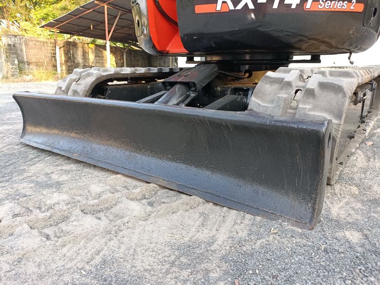  รถขุด แบคโฮ  Kubota RX-141  ขนาด 1.4 ตัน PC14   คอนโทรลน้ำมัน แทรคยาง บูมอาร์มสไลด์ รูปที่ 9