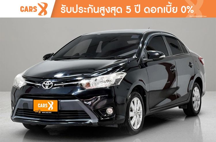 Toyota Vios 2016 1.5 E Sedan เบนซิน ไม่ติดแก๊ส เกียร์อัตโนมัติ ดำ