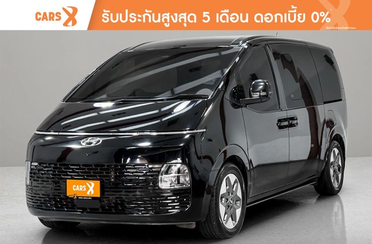 Hyundai Staria 2022 2.2 SEL Van ดีเซล ไม่ติดแก๊ส เกียร์อัตโนมัติ ดำ