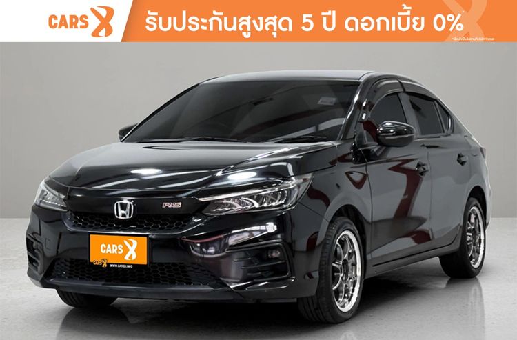 Honda City 2020 1.0 RS Sedan เบนซิน ไม่ติดแก๊ส เกียร์อัตโนมัติ ดำ