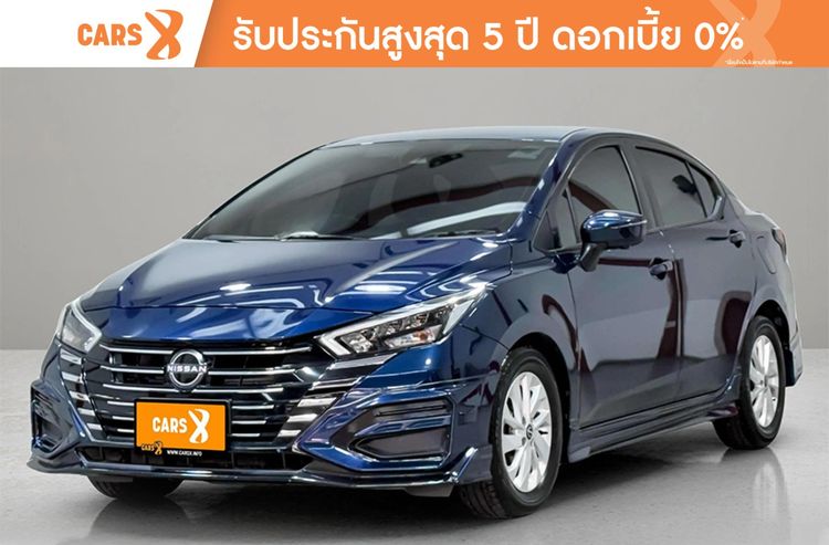 Nissan Almera 2023 1.0 V Sedan เบนซิน ไม่ติดแก๊ส เกียร์อัตโนมัติ น้ำเงิน