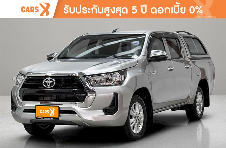 Toyota Hilux Revo 2021 2.4 Z Edition Mid Pickup ดีเซล ไม่ติดแก๊ส เกียร์ธรรมดา บรอนซ์เงิน