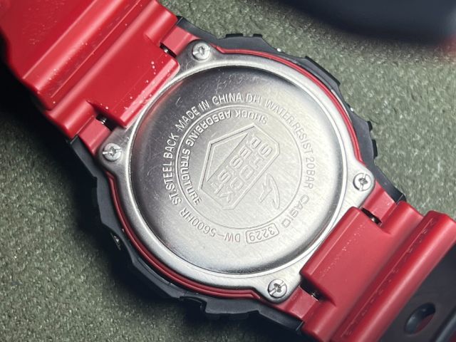 นาฬิกา Casio ยักษ์เล็ก DW 5600 (ดำแดง) รูปที่ 2