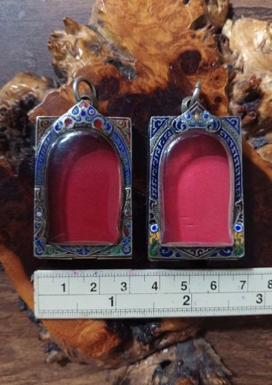 ตลับเงินแท้ลงยาภาพเยี่ยม รูปที่ 11