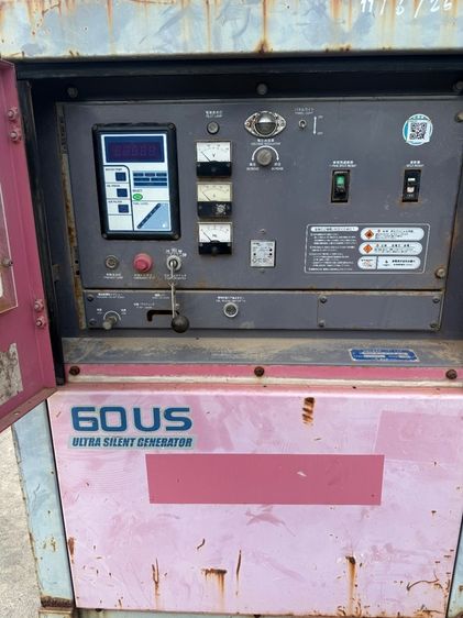 DCA60USH- เครื่องปั่นไฟ Denyo genset ขนาด 50KVA 60KVA OEK  รูปที่ 4