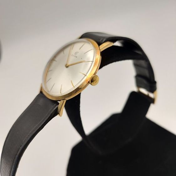 นาฬิกาวินเทจ แบรนด์ CYMA ตัวเรือนทอง 9CT ตัว ขนาด 32มม. ยุคปี 1950 รูปที่ 9