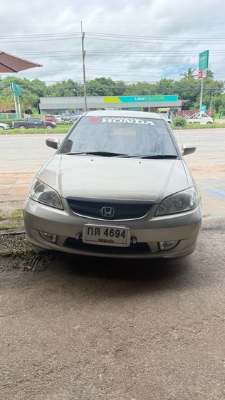 รถ Honda Civic 1.7 VTi สี บรอนซ์ทอง