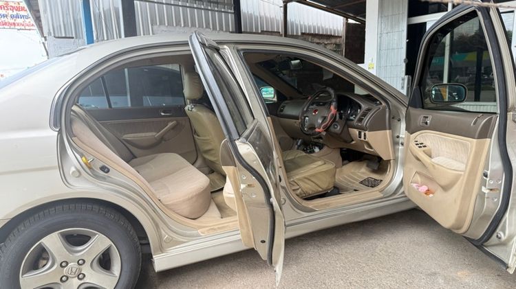 Honda Civic 2005 1.7 VTi Sedan เบนซิน ไม่ติดแก๊ส เกียร์อัตโนมัติ บรอนซ์ทอง รูปที่ 4