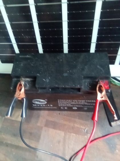 แผงโซล่าเซลล์พร้อมแบตเตอรี่และพาวเวอร์ อินเวอร์เตอร์ รูปที่ 2