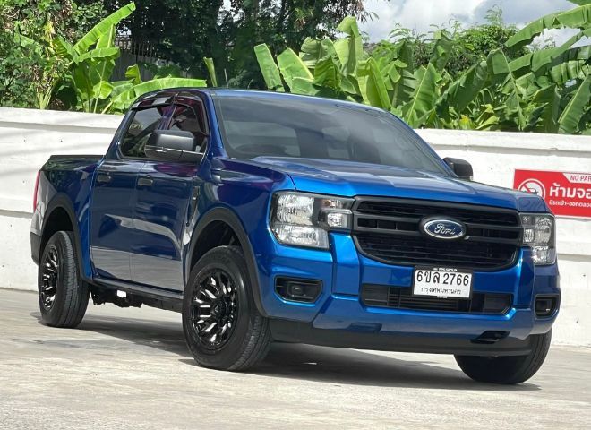 Ford Ranger 2022 2.0 Turbo XL ดีเซล เกียร์ธรรมดา น้ำเงิน รูปที่ 2