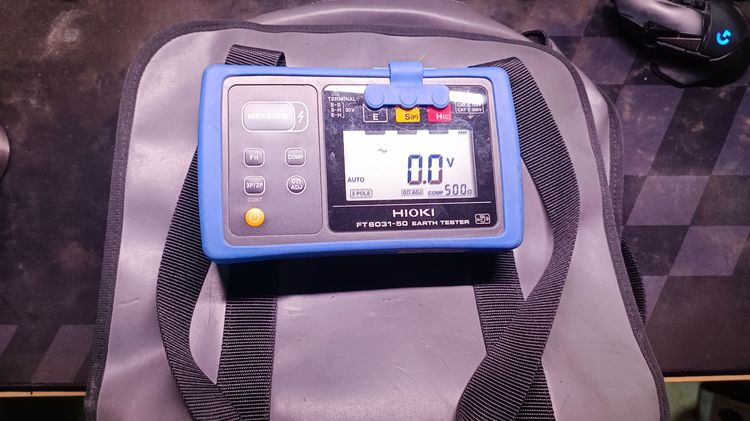 hioki ft6031-50 เครื่องวัดความต้านทานดิน มือสอง ใช้น้อย รูปที่ 2