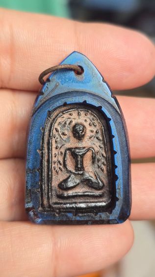 พระผง พิมพ์ปรกโพธิ์ หลวงปู่บุญ รุ่นเศียรโล้นสะดุ้งกลับ วัดกลางบางแก้ว  รูปที่ 3