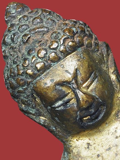 เนื้อทองลูกบวบ ให้เช่า พระบ้าน หายาก สวยระดับติดเบอร์ พระกริ่งทองทิพย์ เจ้าคุณศรี (สนธิ์ )วัดสุทัศน์ ปี 2495 พิมพ์หล่อโบราณไม่แต่ง ผิวเดิมๆ