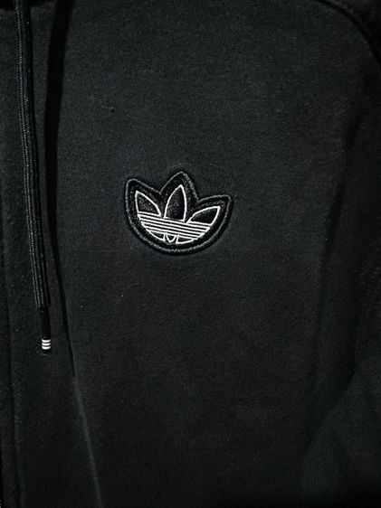 เสื้อสเวิต์เตอร์สีดำ(ฮู้ด) แบรนด์ Addidas รูปที่ 6