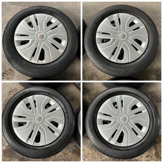 อื่นๆ ล้อเหล็ก 14" ✨ล้อกระทะพร้อมยาง✨4รู100✨Mitsu ขอบ 14 สภาพดี