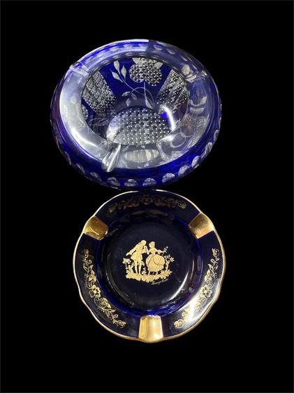 ที่เขี่ยบุหรี่แบรนด์ Limoges ทอง22kและคริสตัลเจียร รูปที่ 8