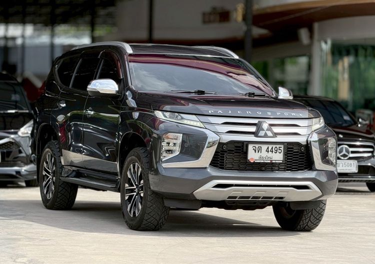Mitsubishi Pajero Sport 2019 2.4 GT Premium 4WD Utility-car ดีเซล ไม่ติดแก๊ส เกียร์อัตโนมัติ เทา รูปที่ 3