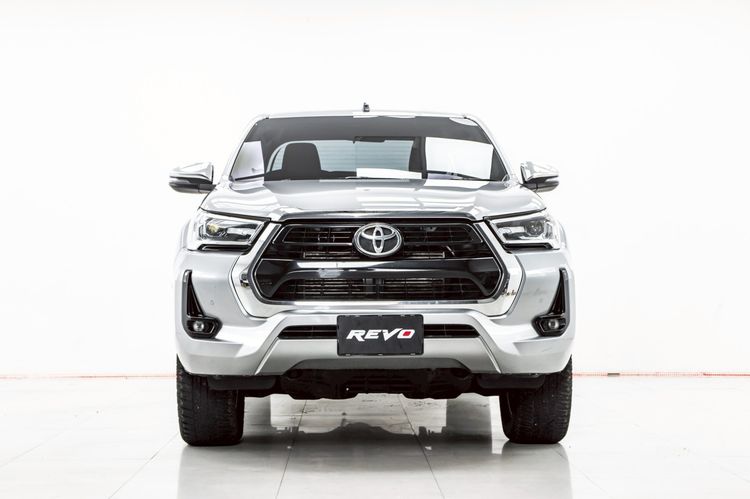 Toyota Hilux Revo 2021 2.4 Prerunner High Pickup ดีเซล ไม่ติดแก๊ส เกียร์อัตโนมัติ เทา รูปที่ 4