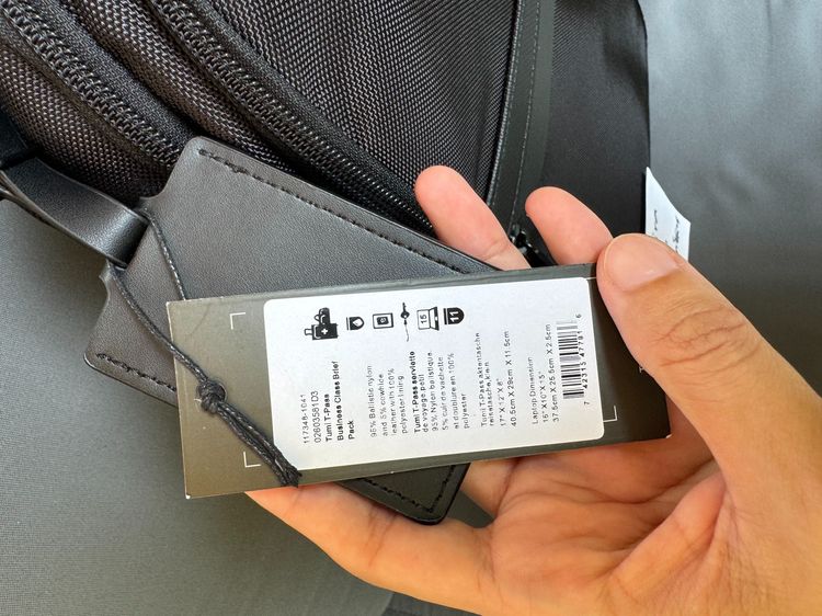 Tumi เดินทาง-ช่องใส่คอม13-17" รูปที่ 5