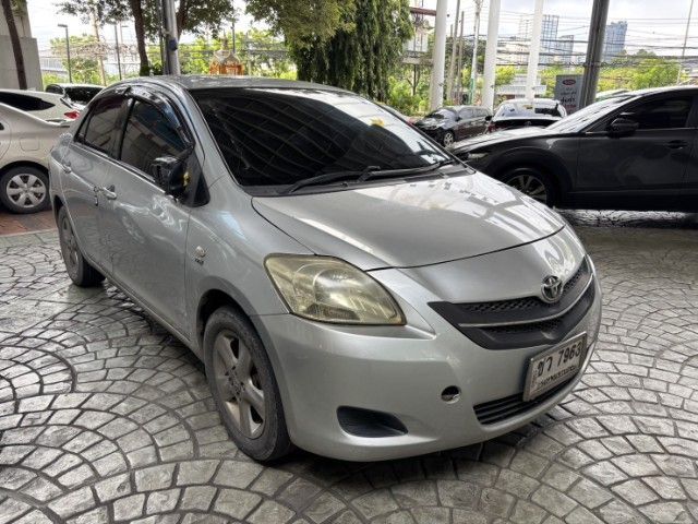 Toyota Vios 2007 1.5 J Sedan เบนซิน LPG เกียร์ธรรมดา เทา รูปที่ 3