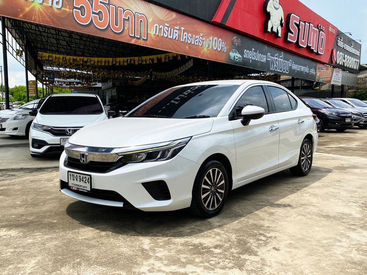 รถ Honda City 1.0 SV สี ขาว