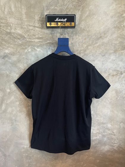 Givenchy Refracted-Design Logo-Embroidered TShirt Black Size xs อก 44  รูปที่ 2