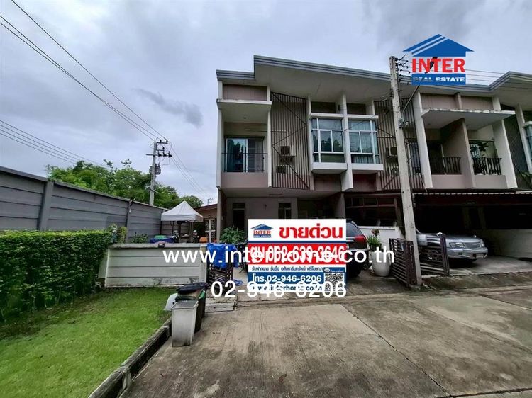 ทาวน์โฮม 2 ชั้น 33.5 ตร.ว. หมู่บ้านฮาบิทาวน์โฟลด์ ติวานนท์-แจ้งวัฒนะ ใกล้โรบินสัน ศรีสมาน ซอย12 ถนนติวานนท์ เมืองปทุมธานี ปทุมธานี