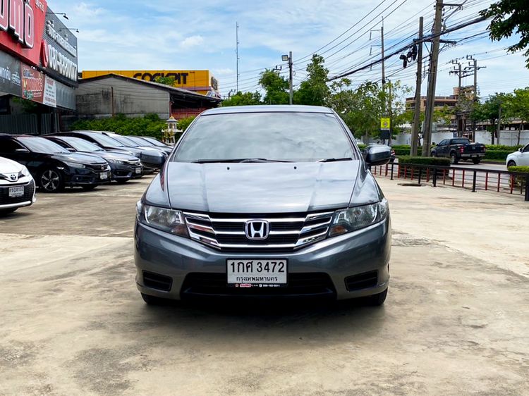 Honda City 2013 1.5 S CNG Sedan เบนซิน LPG เกียร์อัตโนมัติ เทา รูปที่ 2