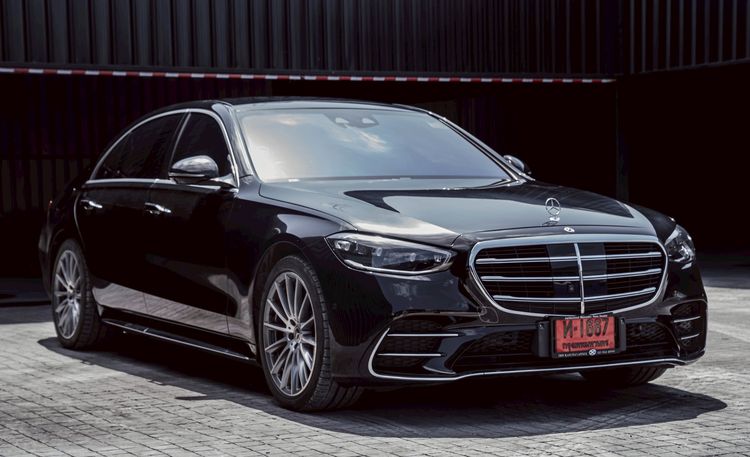 รถ Mercedes-Benz S-Class S580e สี ดำ