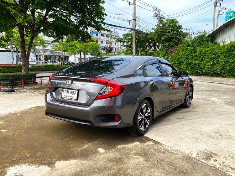Honda Civic 2016 1.5 Turbo Sedan เบนซิน ไม่ติดแก๊ส เกียร์อัตโนมัติ เทา รูปที่ 4