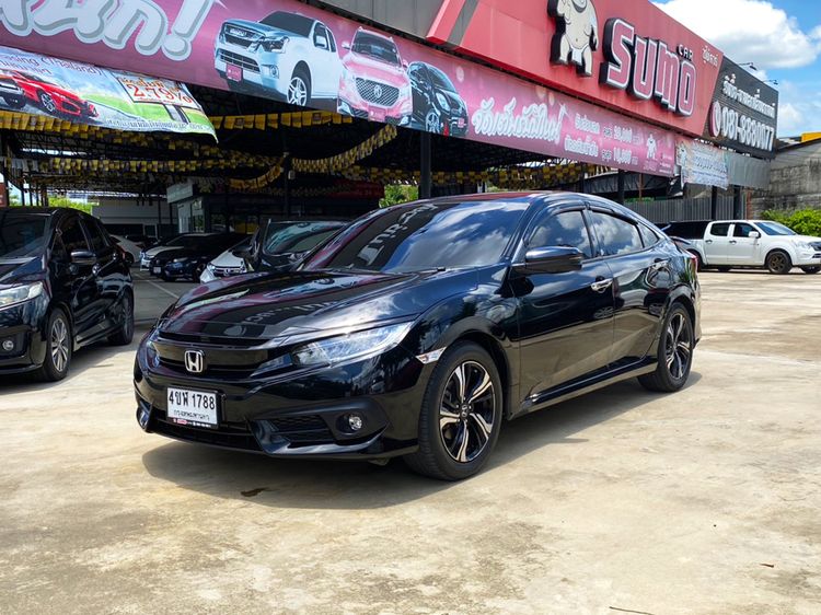 รถ Honda Civic 1.5 Turbo RS สี ดำ