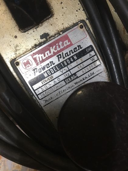 กบใส่ไม้ไฟฟ้า makita 1804 N ขนาด 5 นิ้วพร้อมใช้งานแท้ รูปที่ 2