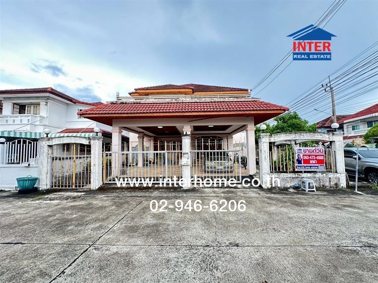 บ้านเดี่ยว 2 ชั้น 83.1 ตร.ว. หมู่บ้านวิเศษสุข15 ซอยประชาอุทิศ127 ถนนประชาอุทิศ ถนนพุทธบูชา เขตทุ่งครุ กรุงเทพมหานคร