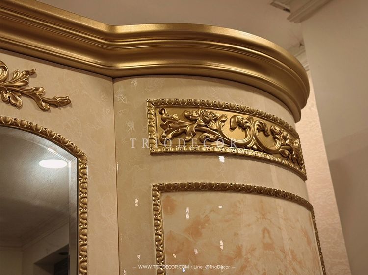 GRAND PALACE EXCLUSIVE-I LUXURY BAROQUE WARDROBE ตู้เสื้อผ้าหลุยส์ 6บาน PREMIUM SERIES รุ่น แกรนด์พาเลซ เอ็กคลูซีฟ 1 รูปที่ 9