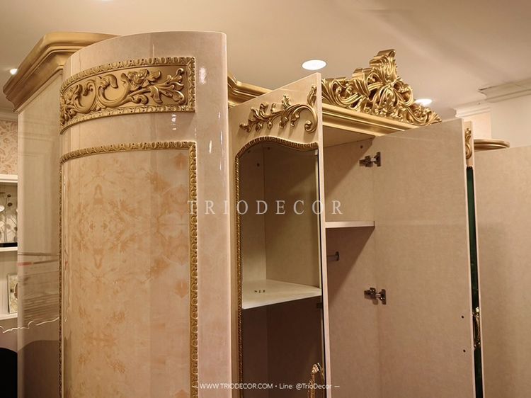 GRAND PALACE EXCLUSIVE-I LUXURY BAROQUE WARDROBE ตู้เสื้อผ้าหลุยส์ 6บาน PREMIUM SERIES รุ่น แกรนด์พาเลซ เอ็กคลูซีฟ 1 รูปที่ 5