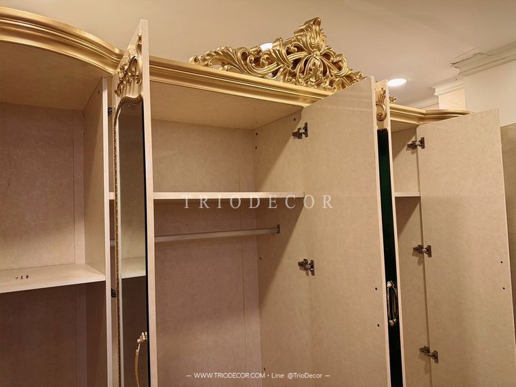 GRAND PALACE EXCLUSIVE-I LUXURY BAROQUE WARDROBE ตู้เสื้อผ้าหลุยส์ 6บาน PREMIUM SERIES รุ่น แกรนด์พาเลซ เอ็กคลูซีฟ 1 รูปที่ 4