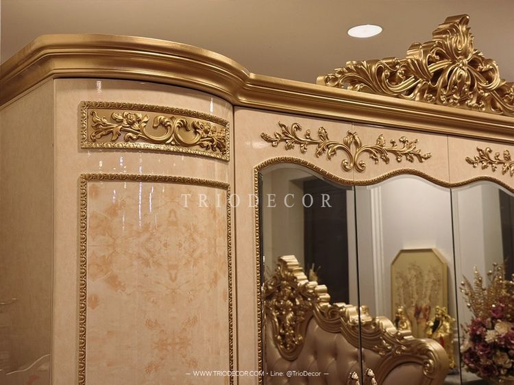 GRAND PALACE EXCLUSIVE-I LUXURY BAROQUE WARDROBE ตู้เสื้อผ้าหลุยส์ 6บาน PREMIUM SERIES รุ่น แกรนด์พาเลซ เอ็กคลูซีฟ 1 รูปที่ 12