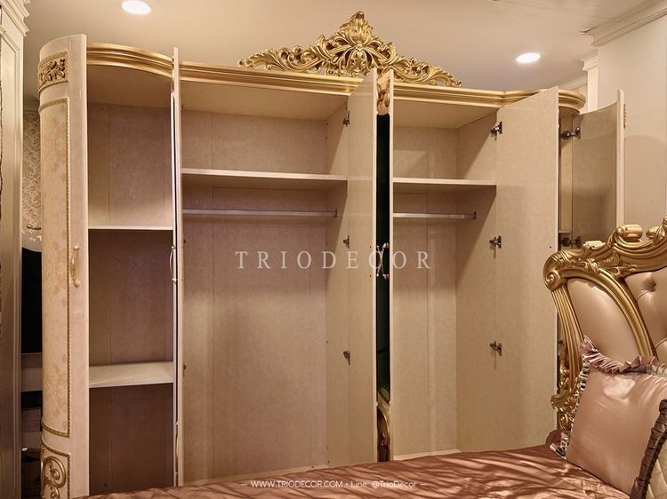GRAND PALACE EXCLUSIVE-I LUXURY BAROQUE WARDROBE ตู้เสื้อผ้าหลุยส์ 6บาน PREMIUM SERIES รุ่น แกรนด์พาเลซ เอ็กคลูซีฟ 1 รูปที่ 6